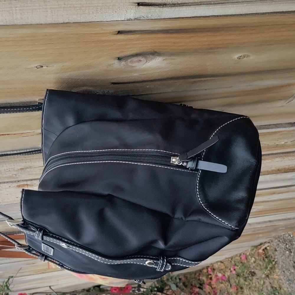 Stork Sak London black diaper bag - Picture 9 of 12